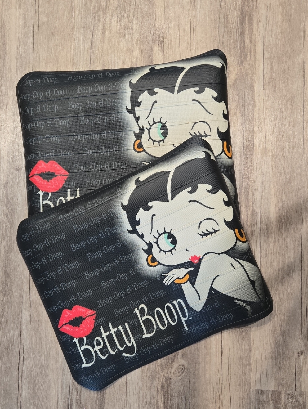 2 Betty Boop Black Car Or Home Floor Mats NWOT
